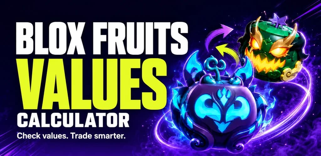 Blox Fruits Values Calculator — check values, trade smarter. Blox Fruits value and trade calculator app