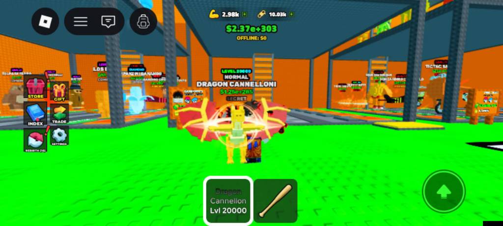 Who have brainrots or fruits for this this is in swing the brairot