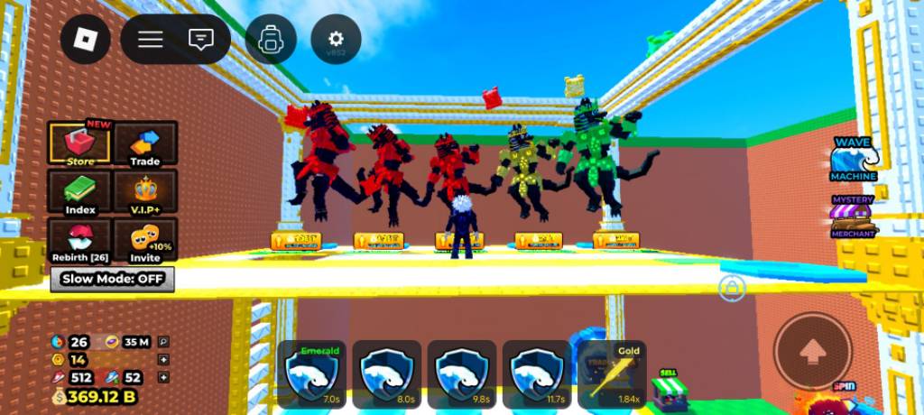 Trading infinity divines